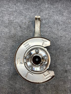 2017 - 2023 TESLA MODEL 3 FRONT LEFT SIDE SPINDLE KNUCKLE HUB OEM, 1044311-00-E