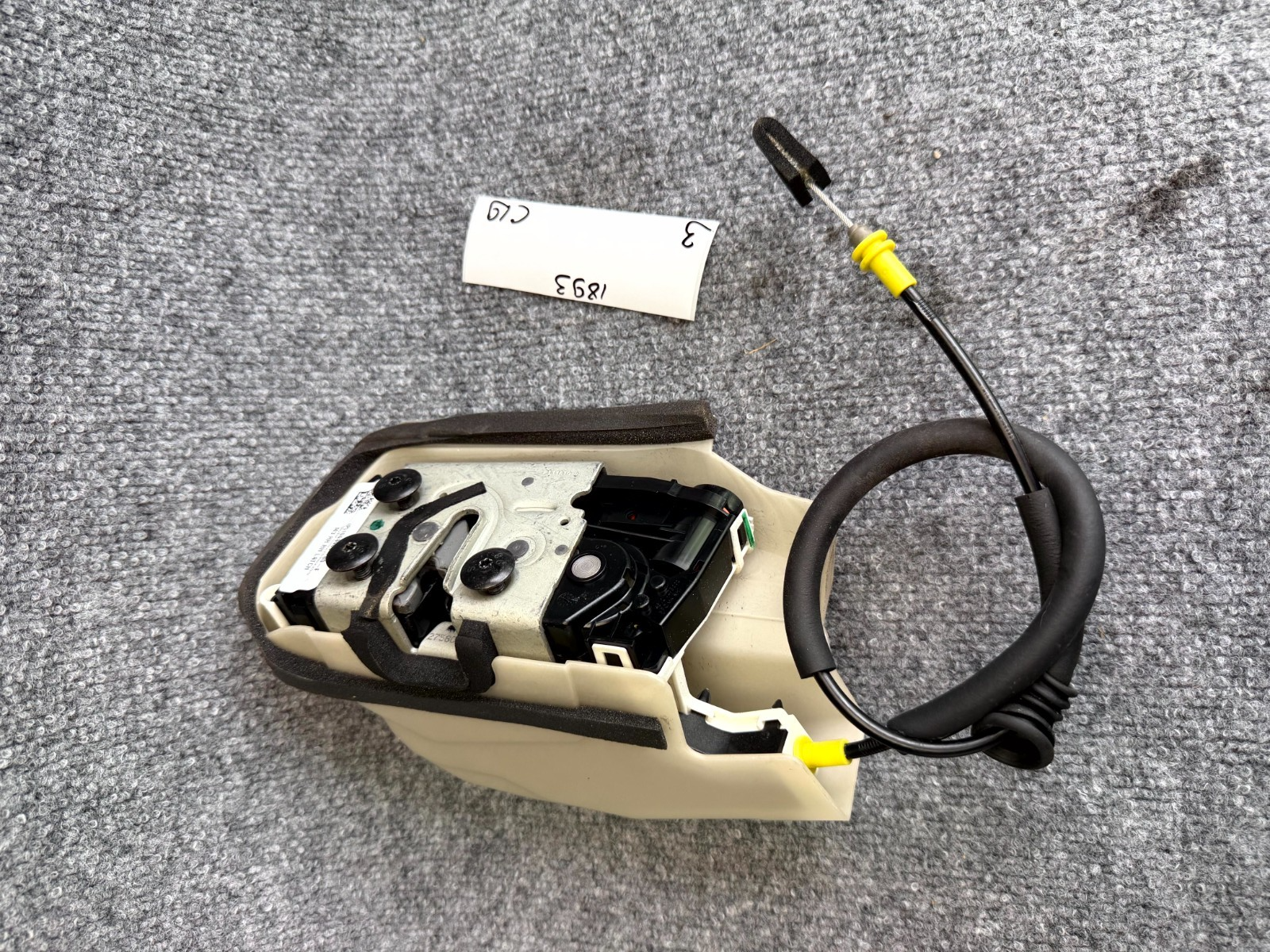 2017-2023 TESLA MODEL 3 REAR RIGHT DOOR LOCK LATCH ACTUATOR OEM, 1068969-00-F