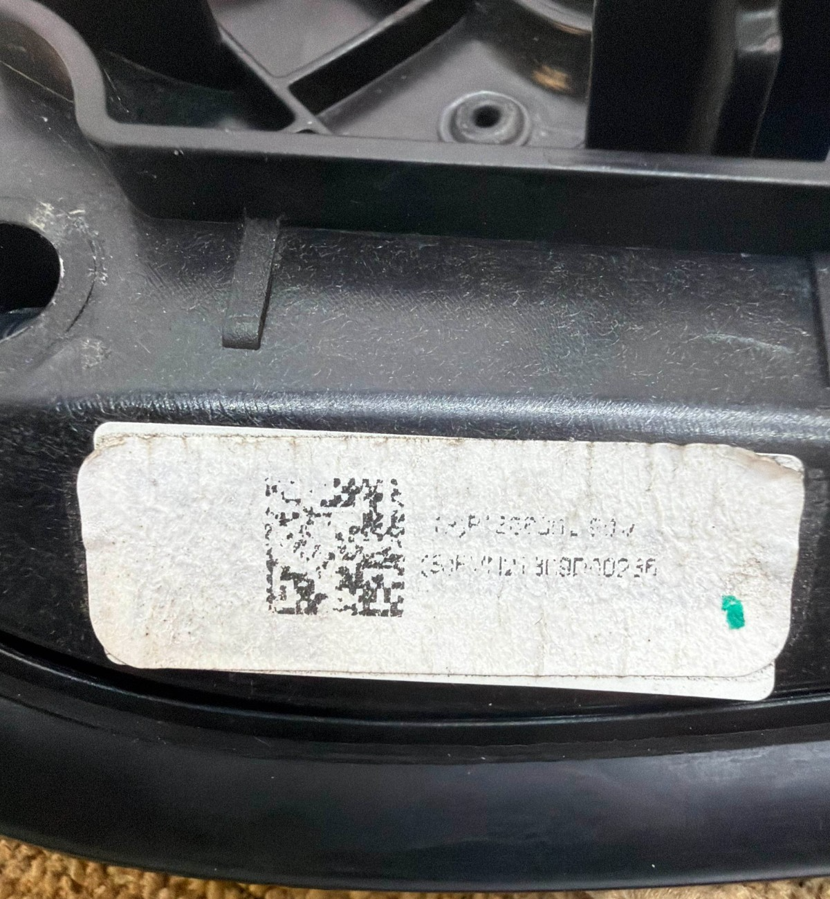 2016 - 20 TESLA MODEL Y REAR LEFT CHARGE PORT COVER REFLECTOR 1478844-00-A