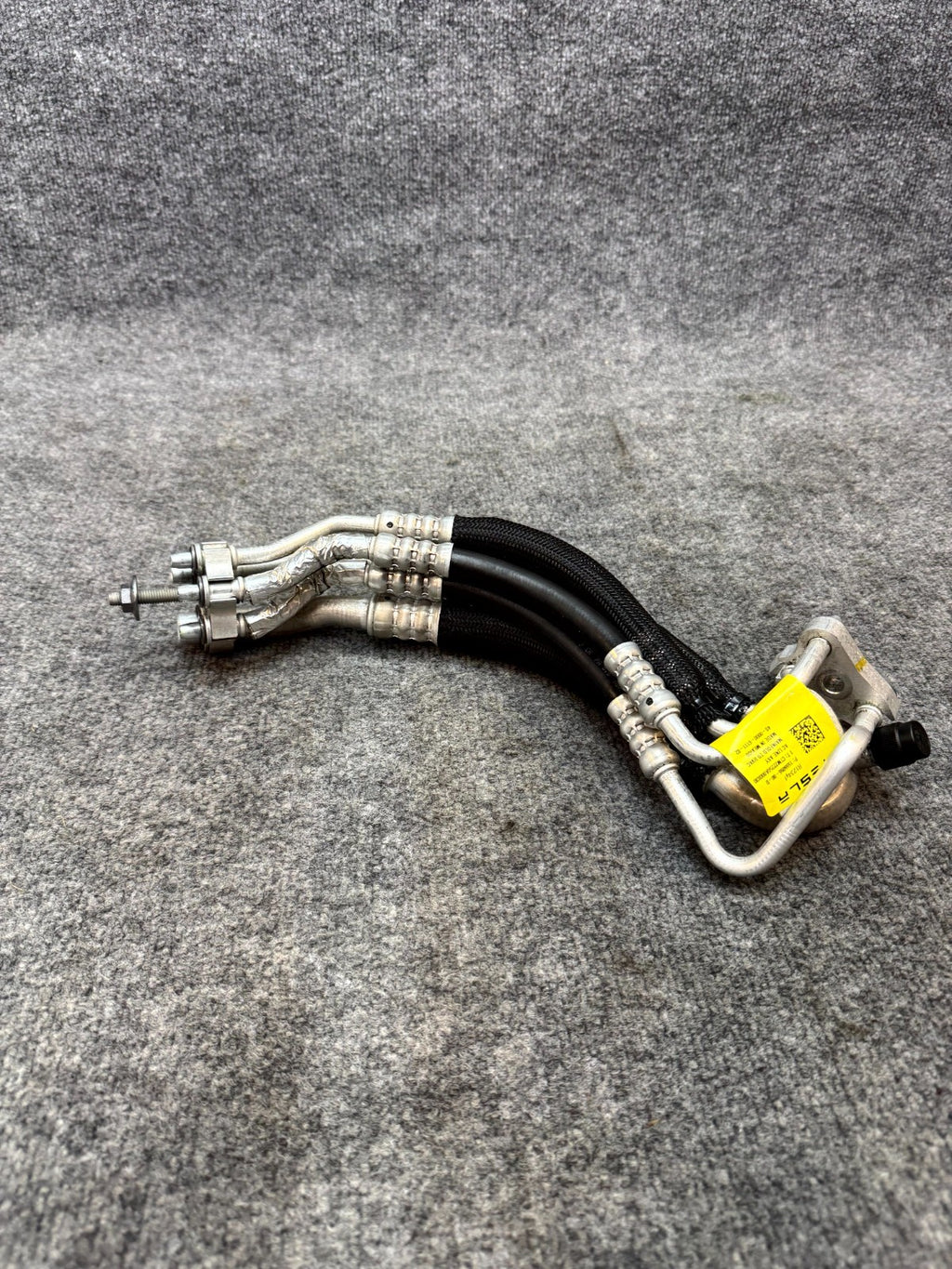 2017 - 2023 TESLA MODEL 3 LINE MANIFOLD TO HVAC HOSE ASSEMBLY OEM, 1555055-00-D