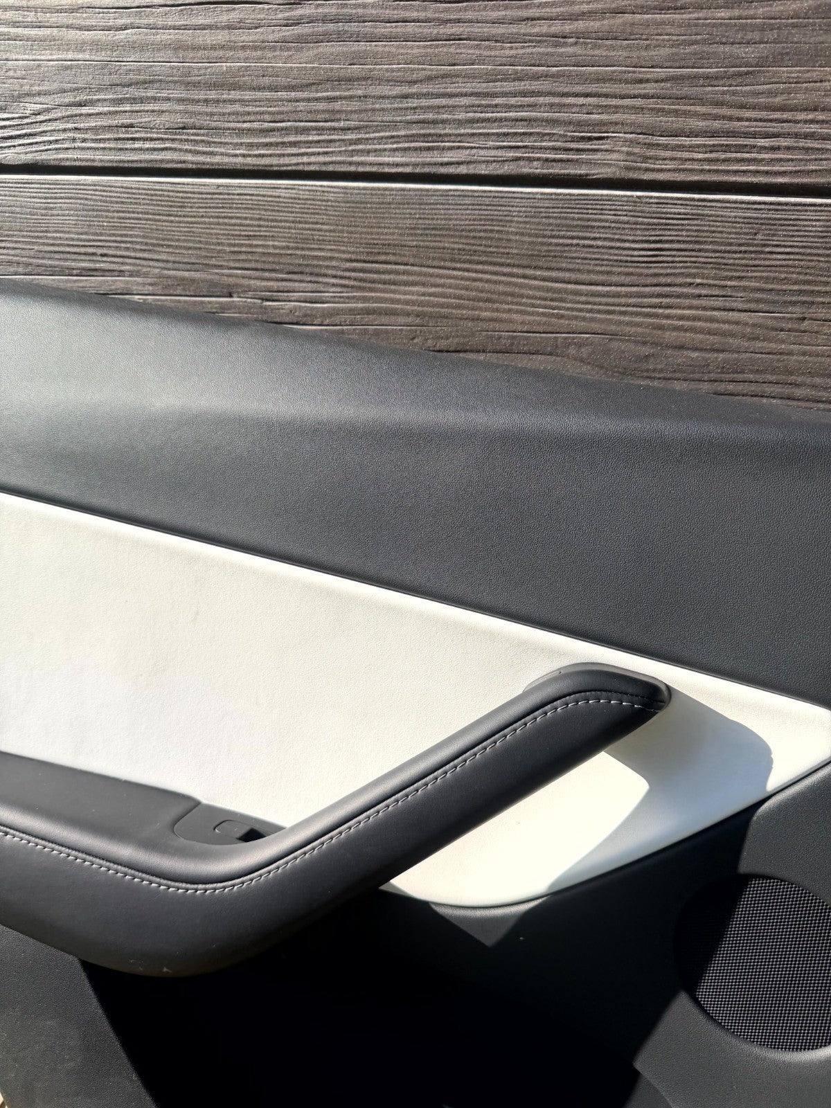 2020 - 2024 TESLA MODEL Y REAR LEFT DOOR TRIM COVER PANEL OEM, 1079742-00-A