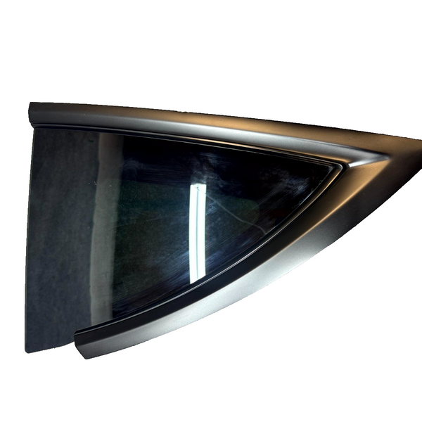 2020 - 2024 TESLA MODEL Y RIGHT LEFT SIDE QUARTER WINDOW GLASS OEM, 1495740-00-J