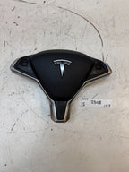 2012-2016 Tesla Model S Front Left Driver Steering Wheel 1023381-00-D