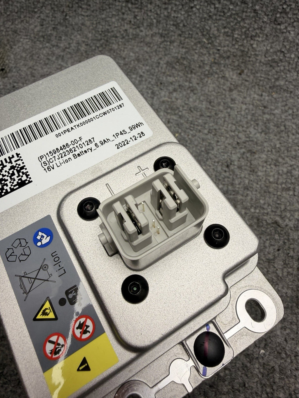 NEW OEM Tesla Model 3/Y/S/X 16V Li-Ion Battery 1598486-00-F
