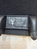2012-2020 Tesla Model S Rear Trunk Cargo Deck Cover Shelf Panel 1008958-00-F