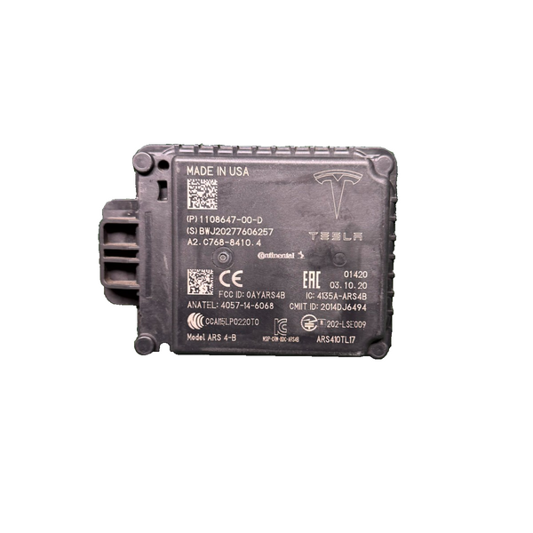 20-22 Tesla Model Y/3/ DISTANCE RADAR SENSOR CONTROL MODULE OEM, 1108647-00-D