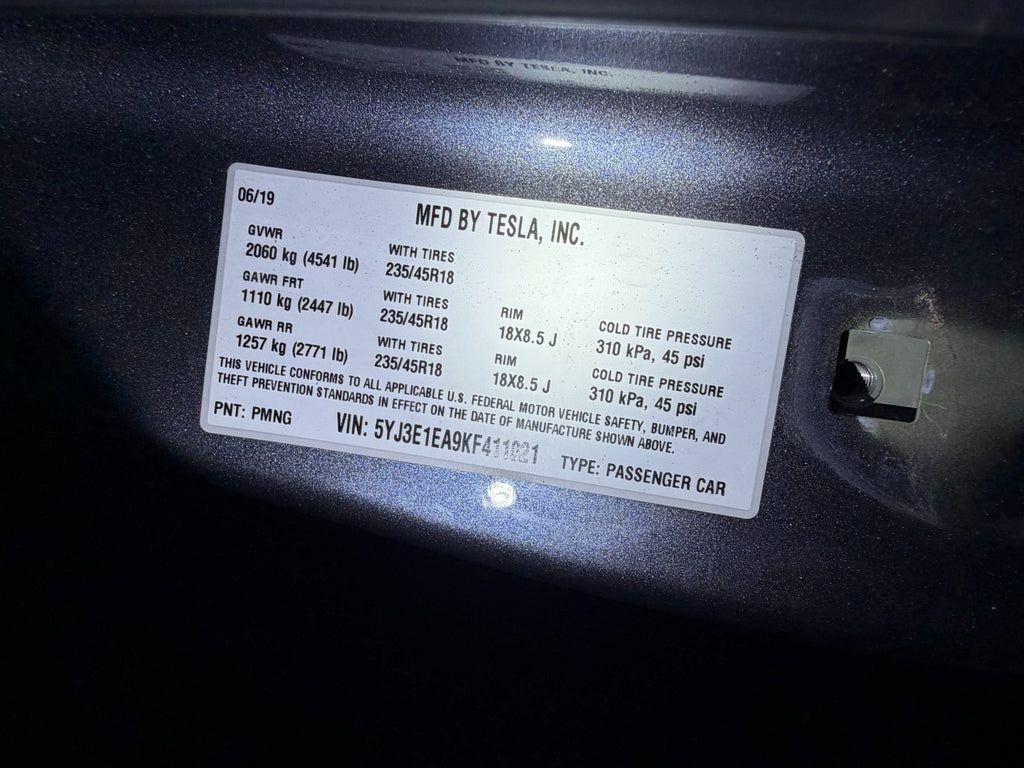 2017-24 TESLA MODEL 3 SELF DRIVING AUTO PILOT COMPUTER MODULE OEM 1462554-00-H