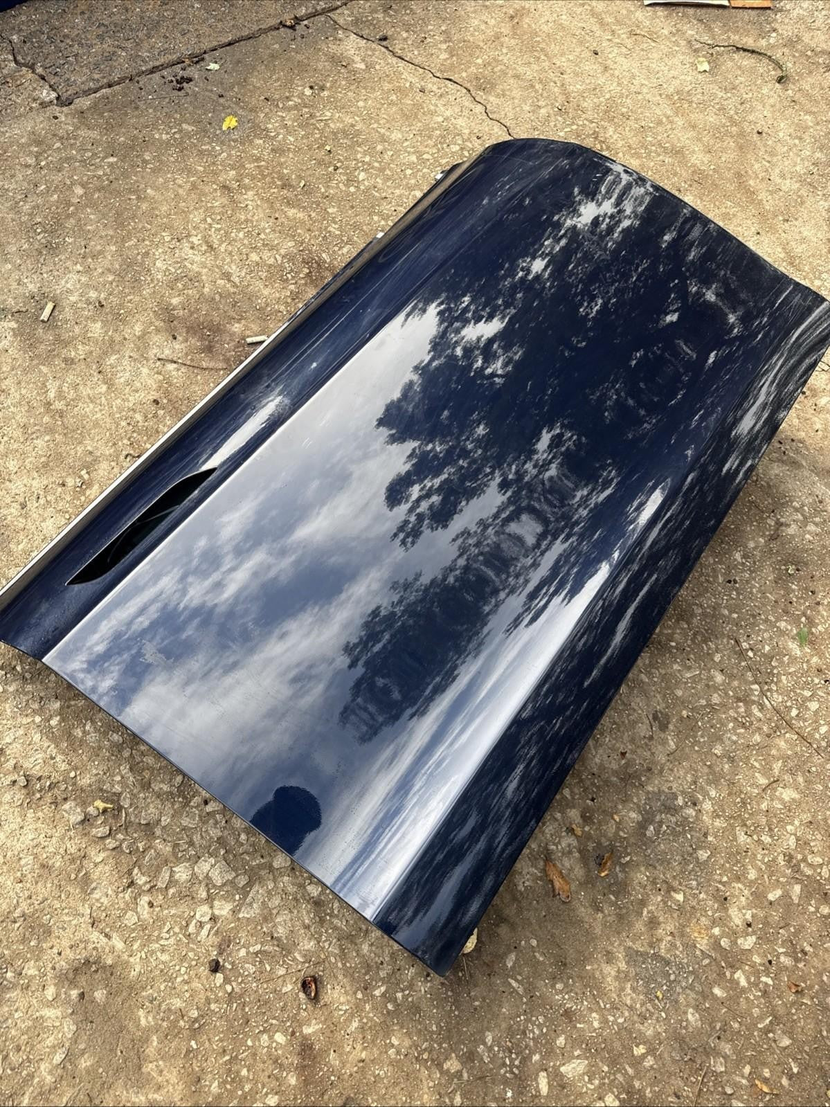 ♦️12-20 TESLA MODEL S FRONT RIGHT SIDE DOOR SHELL PANEL OEM, 6006622 E0 H