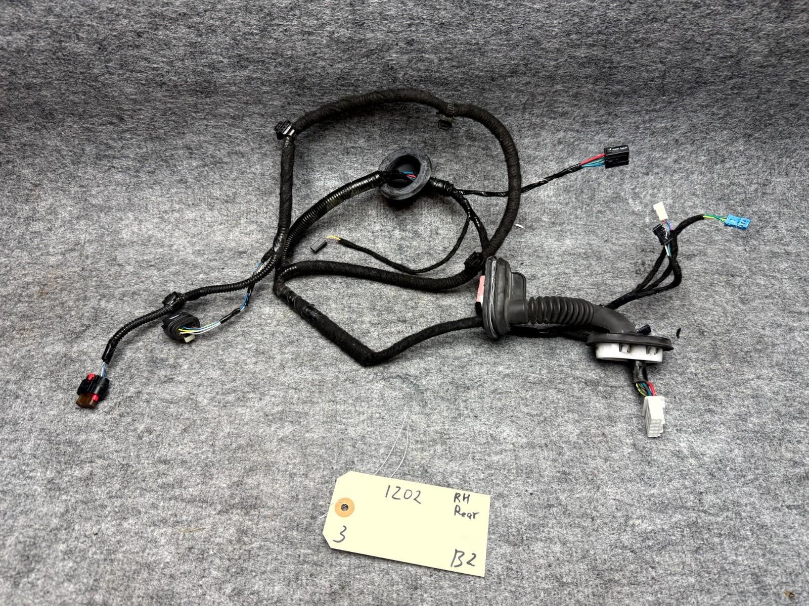 ♦️2017-2023 TESLA MODEL 3 REAR RIGHT SIDE DOOR WIRING HARNESS OEM, 2067966-00-B