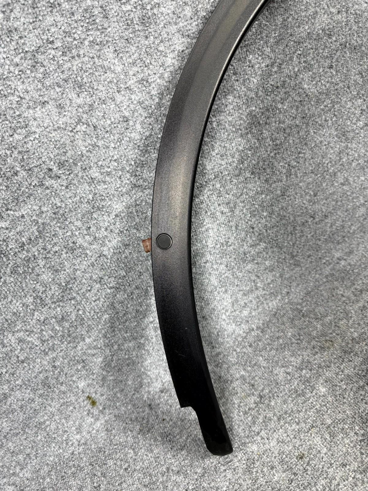 16-21 Tesla Model X Front Left Wheel Arch Trim Panel Molding OEM, 1075636-00-A