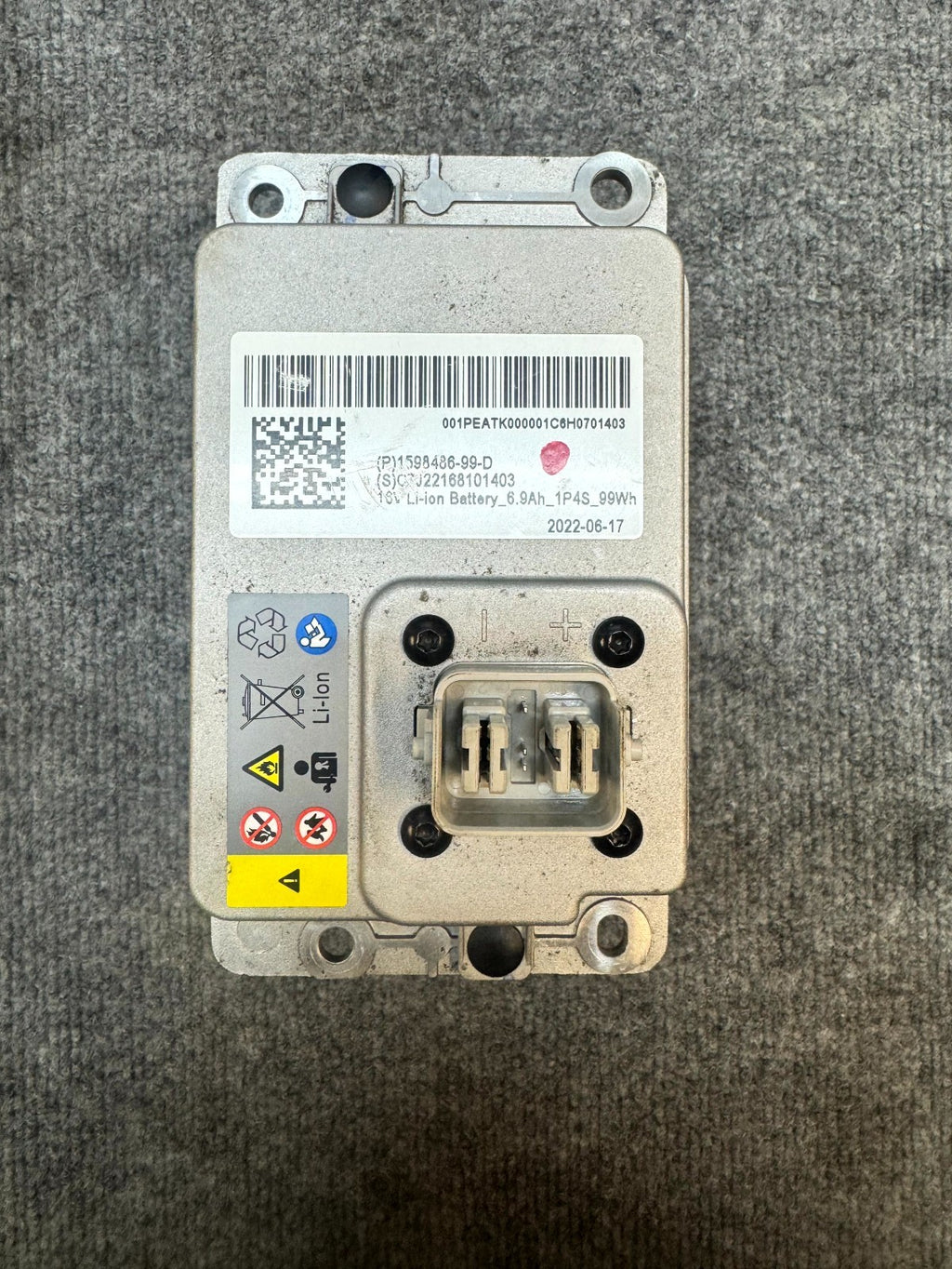 2017 - 2023 TESLA MODEL 3 BATTERY RESET REPAIR SERVICE OEM, 1598486-99-D