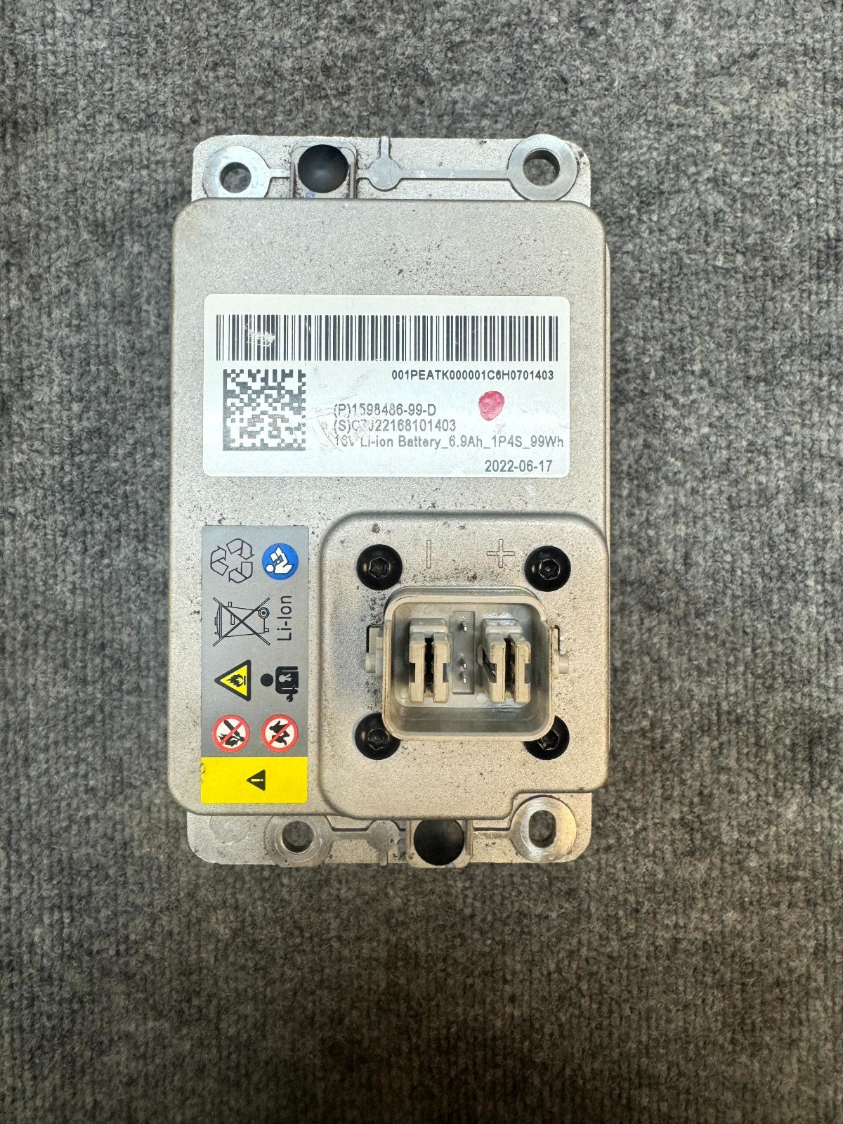 2017 - 2023 TESLA MODEL 3 BATTERY RESET REPAIR SERVICE OEM, 1598486-99-D