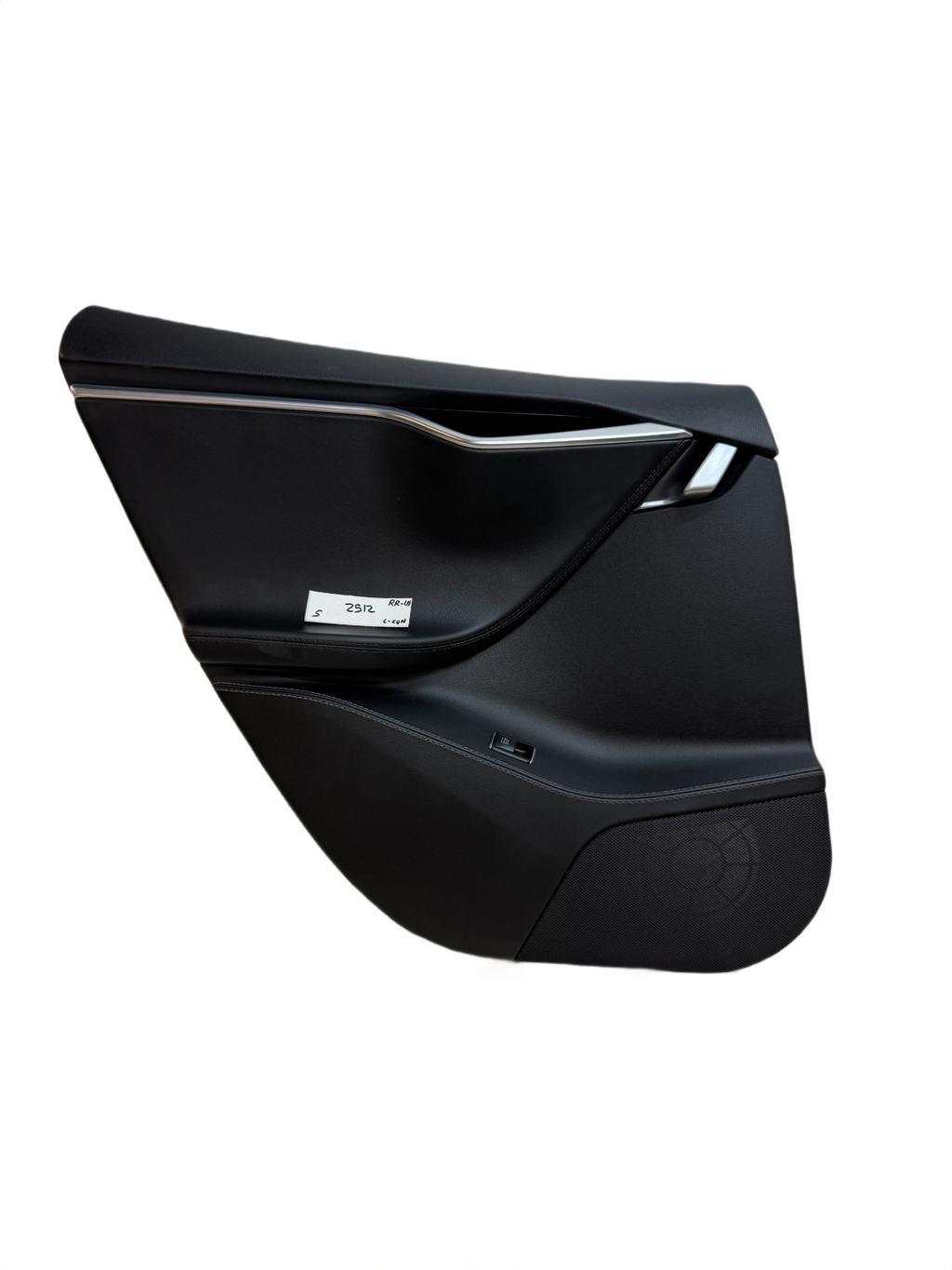 2012–2020 Tesla Model S Rear Left Driver Side Interior Door Panel Trim Black OEM