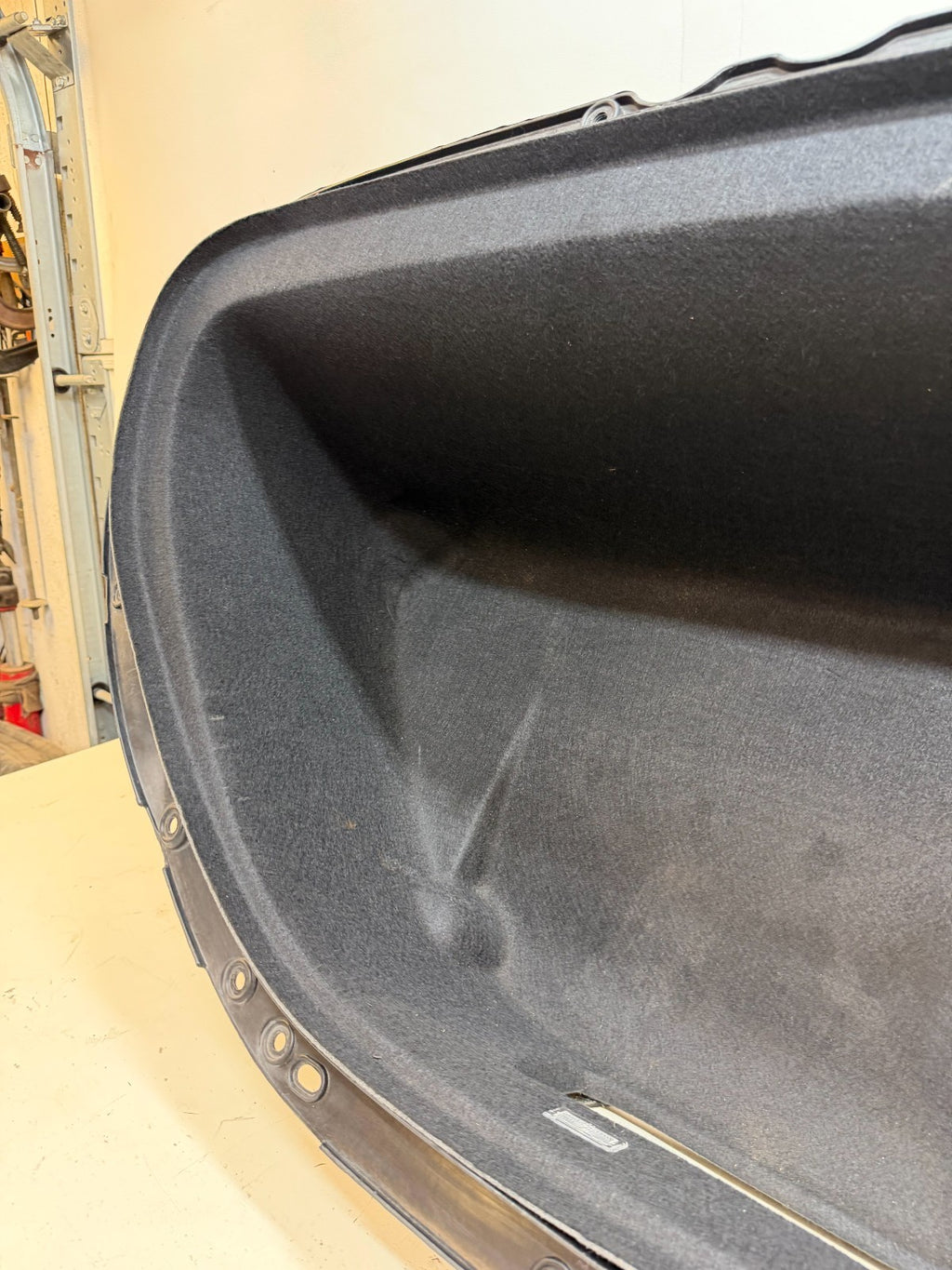 16-20 Tesla Model X Front Frunk Luggage Storage Compartment Molding 1036223-00-C