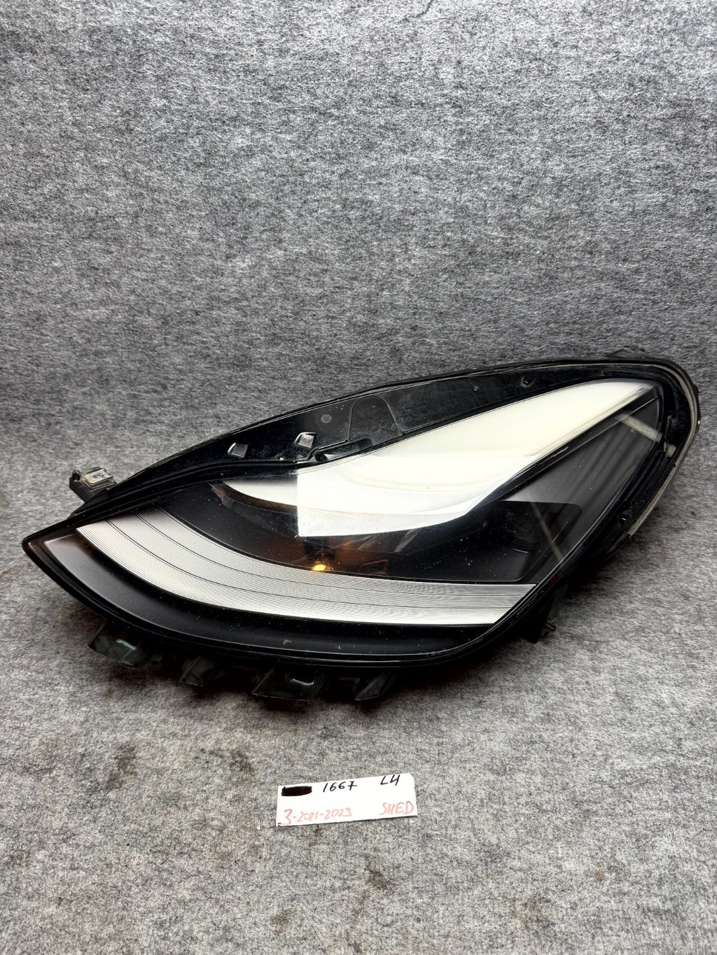 ♦️2021–2023 TESLA MODEL 3 FRONT LEFT SIDE HEADLIGHT ASSEMBLY OEM, 1514952-00-C
