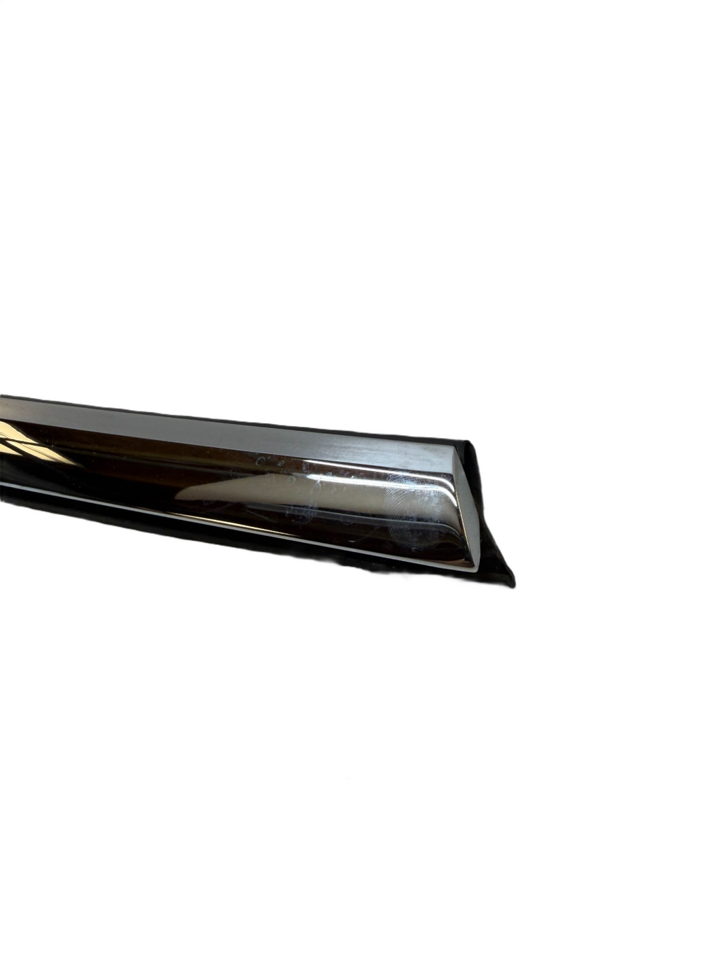 2012-20 Tesla Model S Front Right Passenger Side Door Outer Belt Molding Chrome