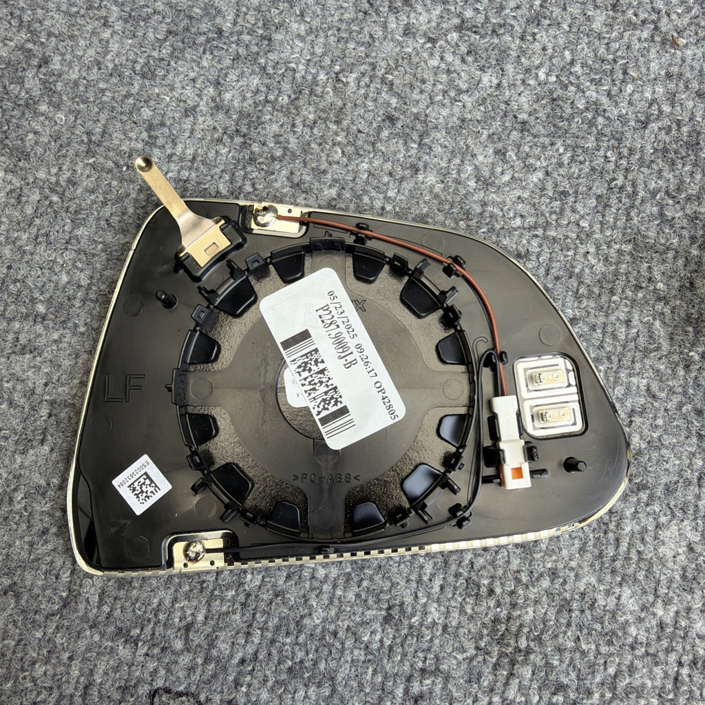 OEM 17-25 Tesla Model 3 Left Hand Side Outside View Auto Dim Door Mirror Glass