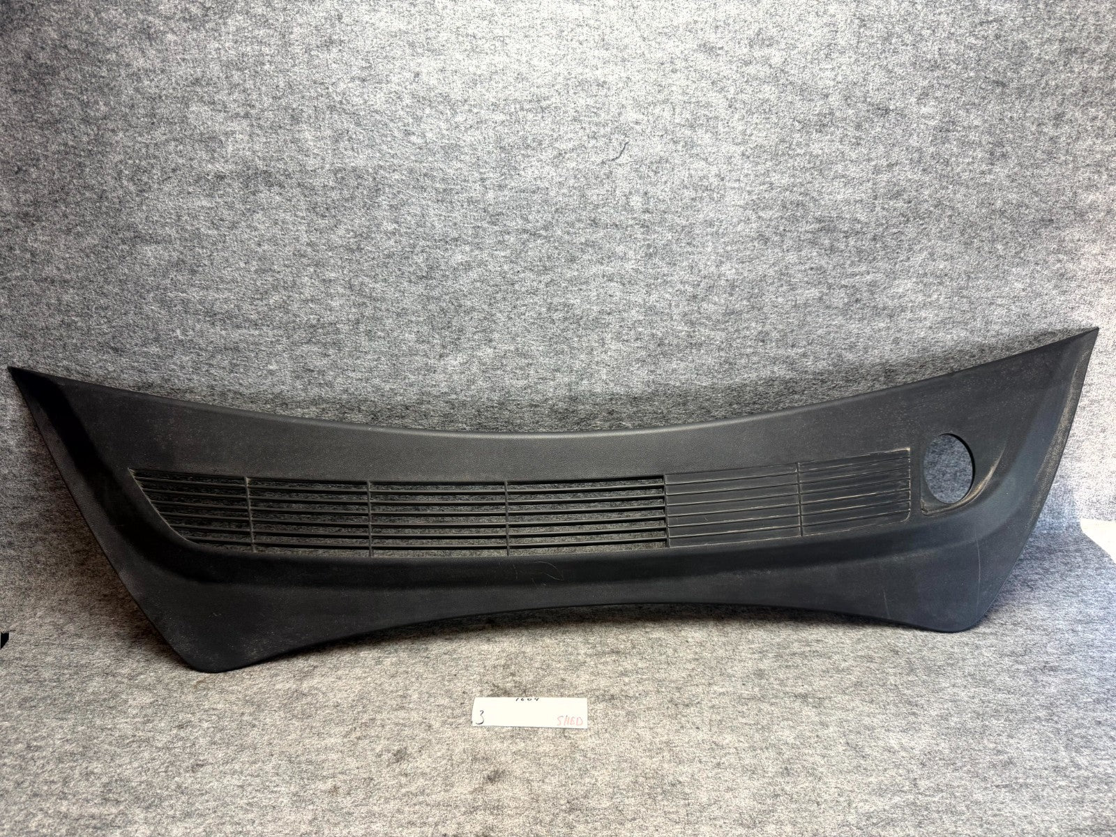 ♦️17-23 TESLA MODEL 3 FRONT WINDSHIELD COWL VENT COVER PANEL OEM, 1081675-00-E