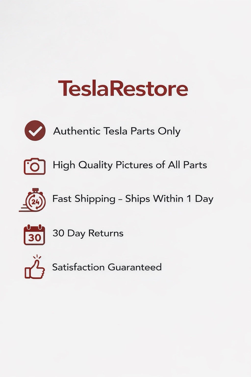 20-23 Tesla Model S Performance Rear LHDriver Side Air Spring Strut 1420462-00-B
