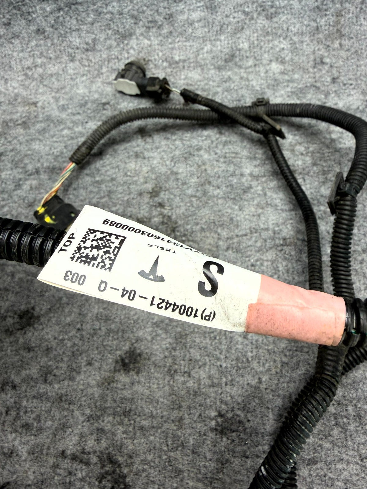 ♦️2012 - 2020 TESLA MODEL S REAR BUMPER WIRE WIRING HARNESS OEM, 1004421-04-Q