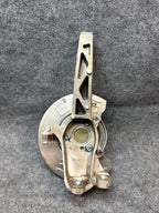 2020-2024 TESLA MODEL Y FRONT RIGHT SPINDLE KNUCKLE HUB & SHIELD OEM, 118831100F