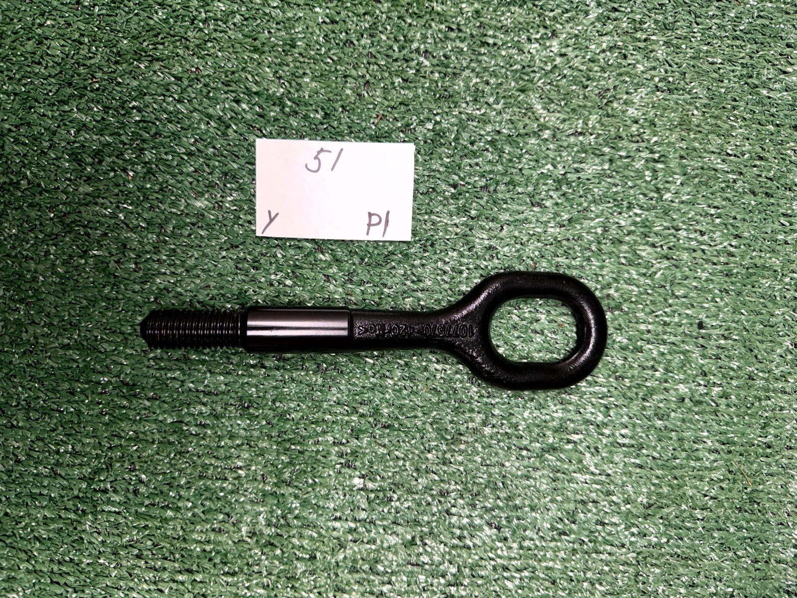♦️2017 - 2023 TESLA MODEL 3/Y FRONT BUMPER TOW TOWING HOOK EYE OEM, 1077570-00-D