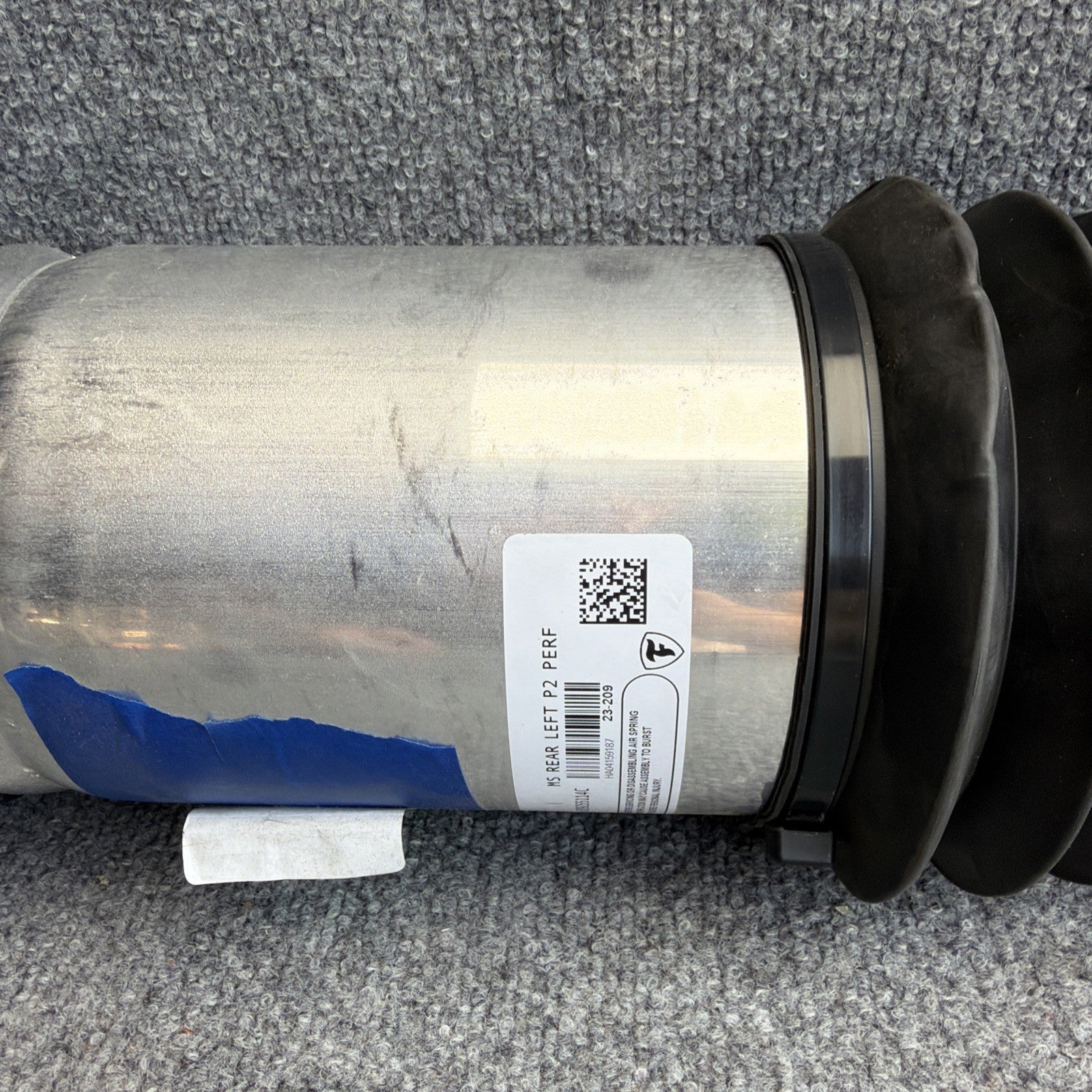 20-23 Tesla Model S Performance Rear LHDriver Side Air Spring Strut 1420462-00-B