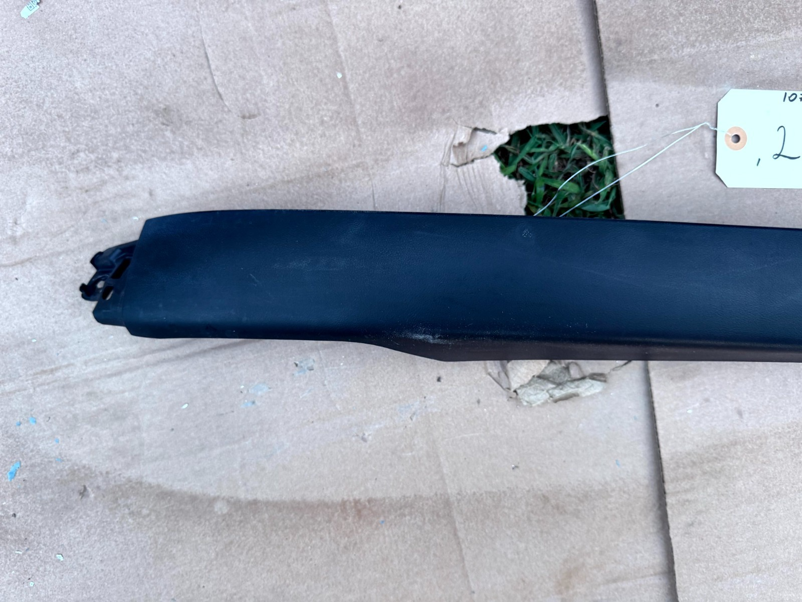 16-20 Tesla Model X Rear Left Side C Pillar Middle Trim Cover OEM, 107329200E