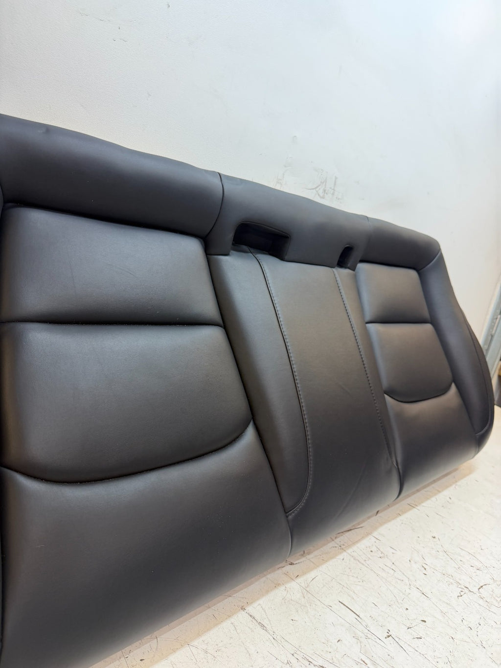 2017-2023 TESLA MODEL 3 REAR LOWER BOTTOM SEAT CUSHION BLACK 1452685-00-B