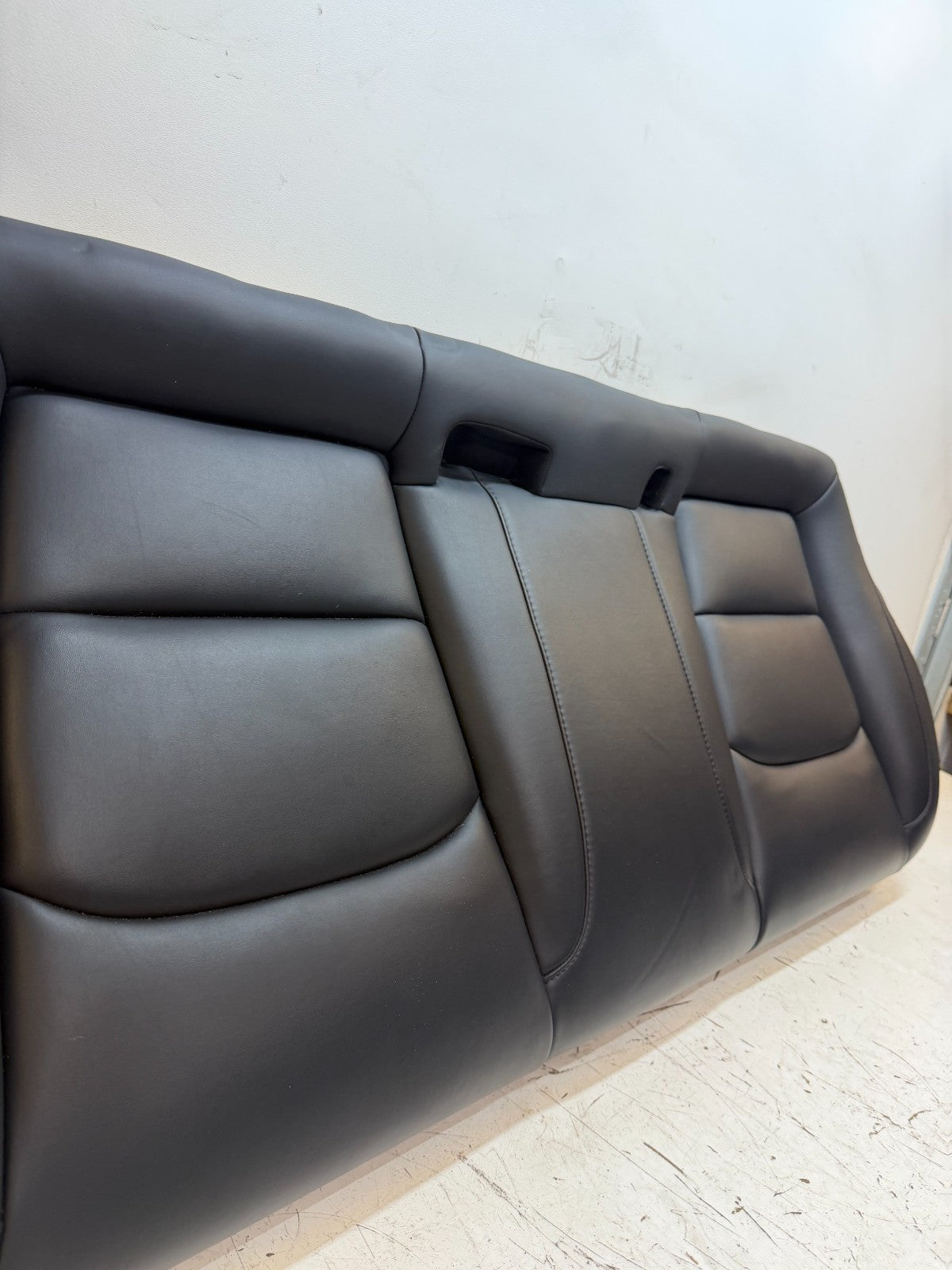2017-2023 TESLA MODEL 3 REAR LOWER BOTTOM SEAT CUSHION BLACK 1452685-00-B