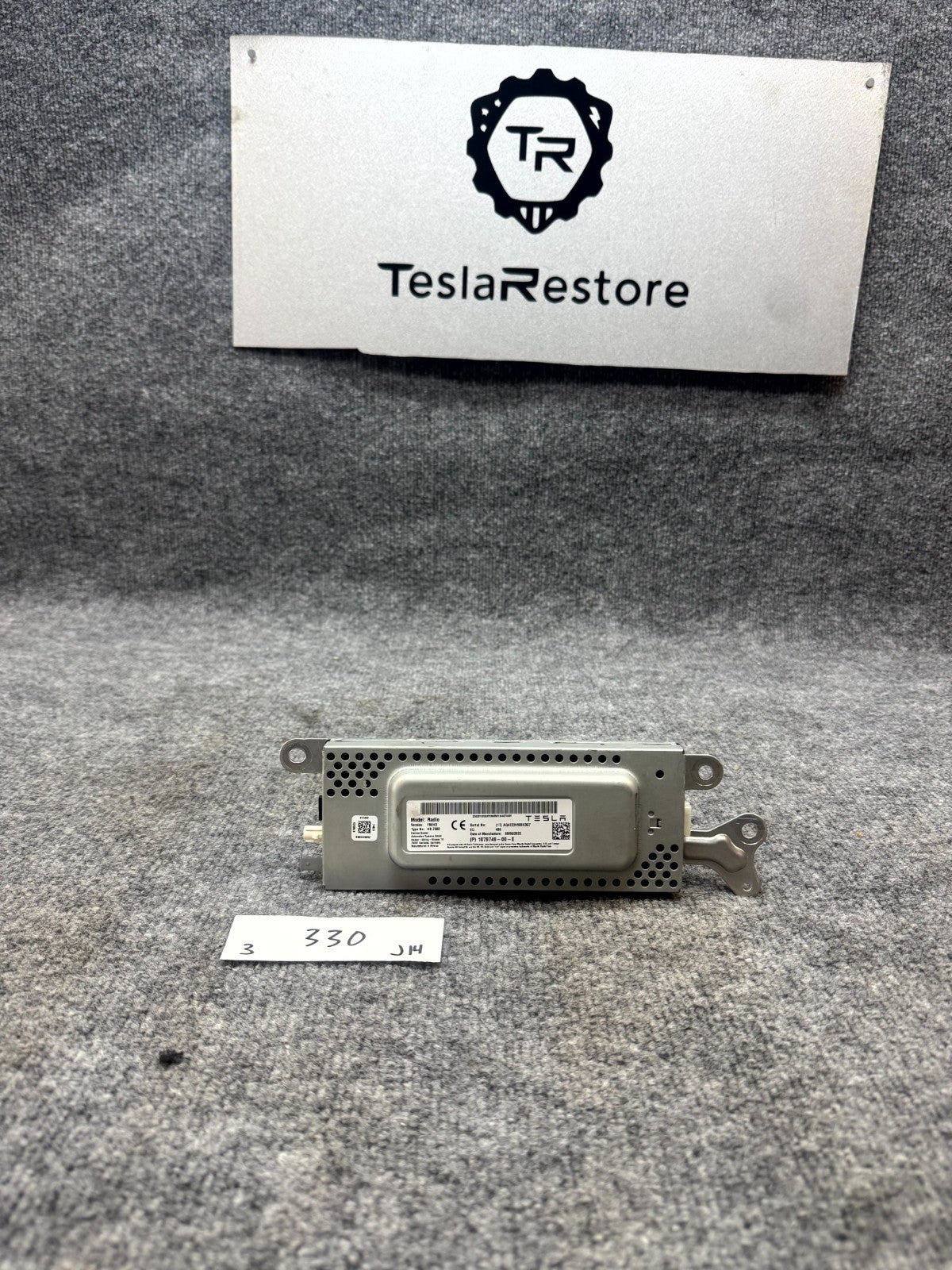 2017 - 2023 TESLA MODEL 3 RADIO RECEIVER CONTROL MODULE UNIT OEM, 1079749-00-E