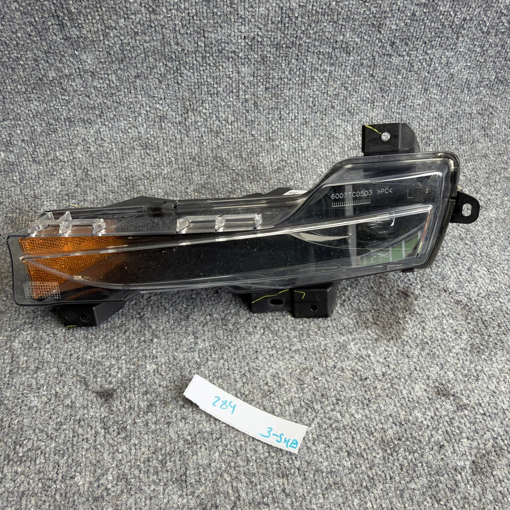 17-23 TESLA MODEL 3 FRONT BUMPER LEFT SIDE FOG LIGHT LAMP OEM 1077389-00-F