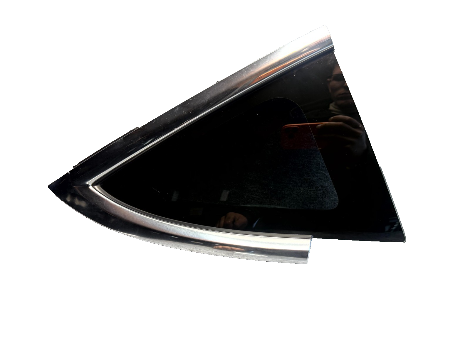 ♦️2017-2023 TESLA MODEL 3 REAR RIGHT SIDE QUARTER WINDOW GLASS OEM, 1080706-00-H