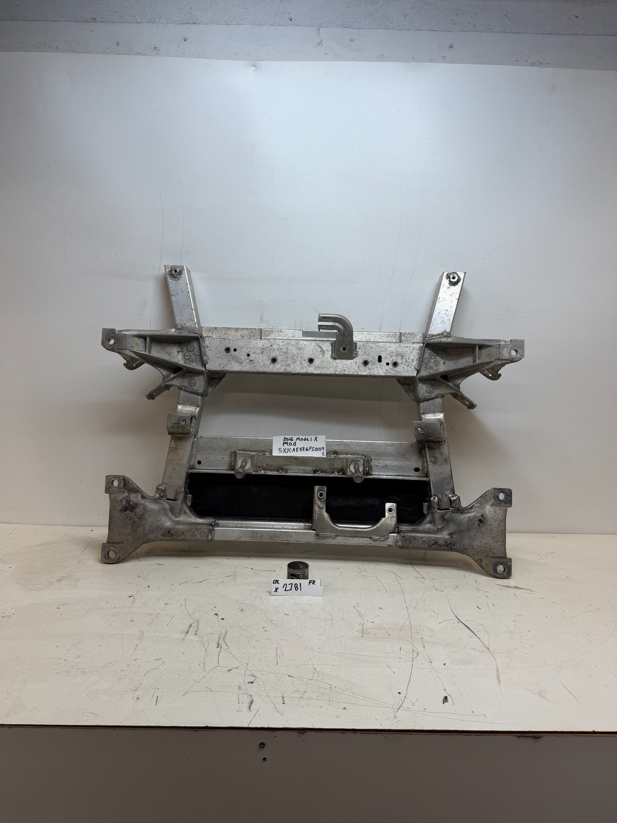 2016-2020 Tesla Model X Front Subframe Chassis Cradle Crossmember 1068139-00-A