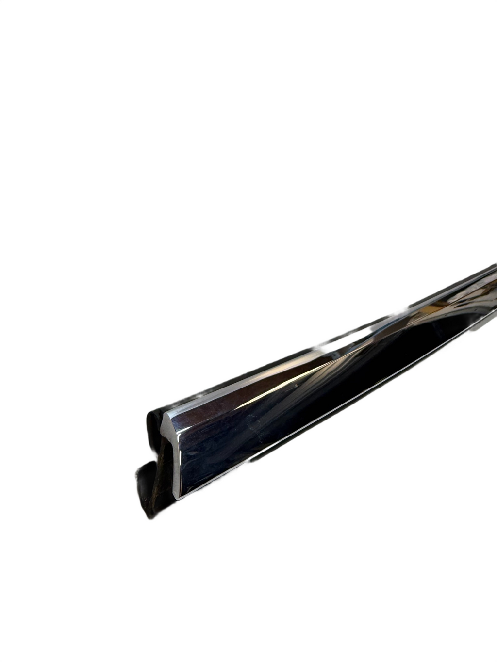 2012-2020 Tesla Model S Front Left Side Door Window Trim Molding Chrome OEM