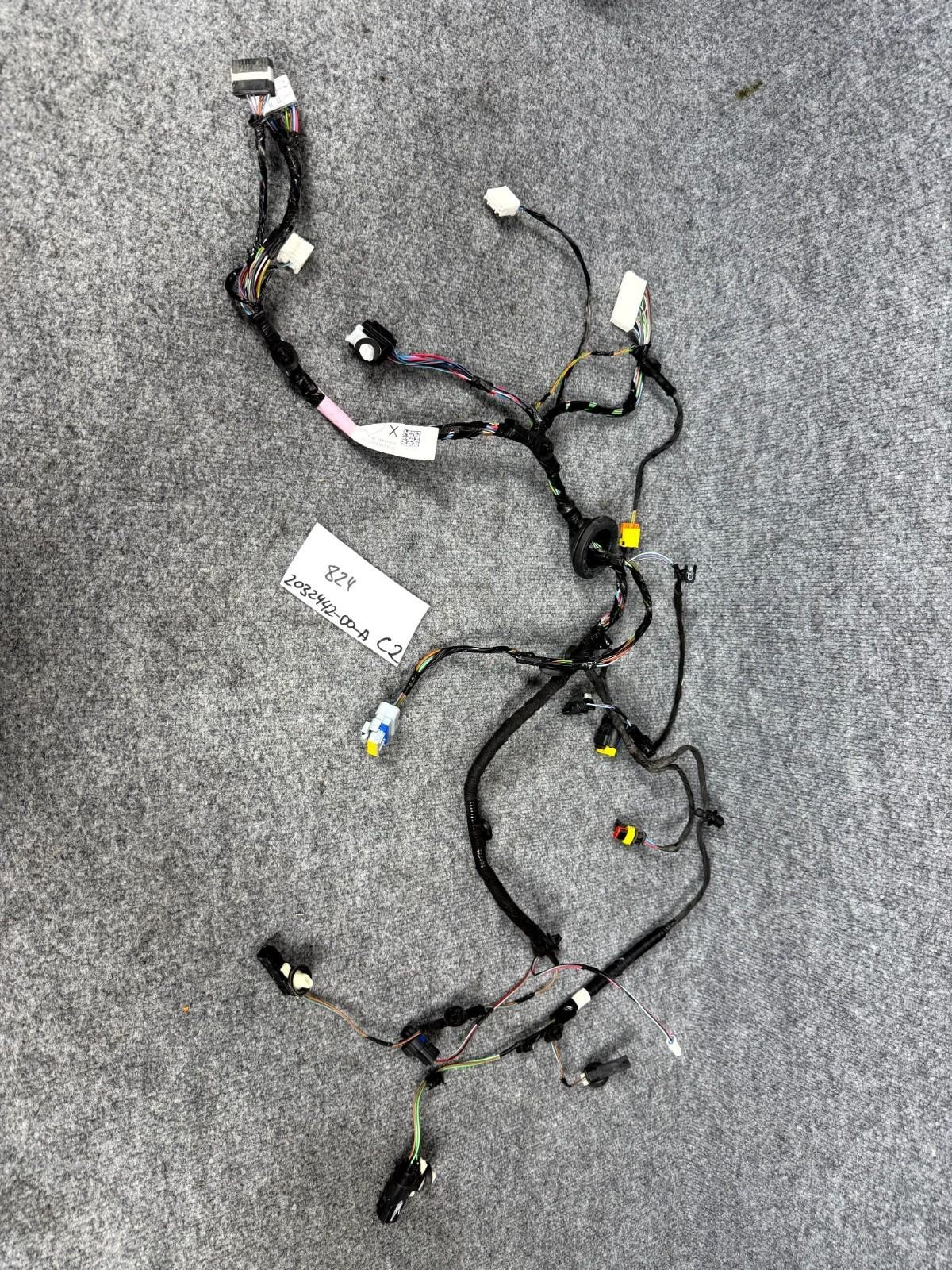 2016-2020 Tesla Model X Rear Right Side Door Wiring Harness OEM, 2032442-00-A