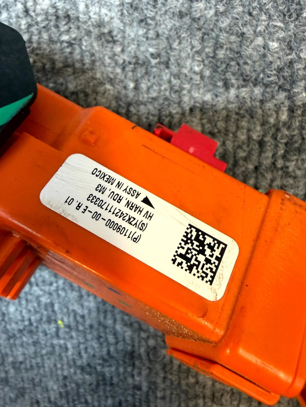 2020 - 2024 TESLA MODEL Y DRIVE UNIT HIGH VOLTAGE CABLE OEM, 1109000-00-E
