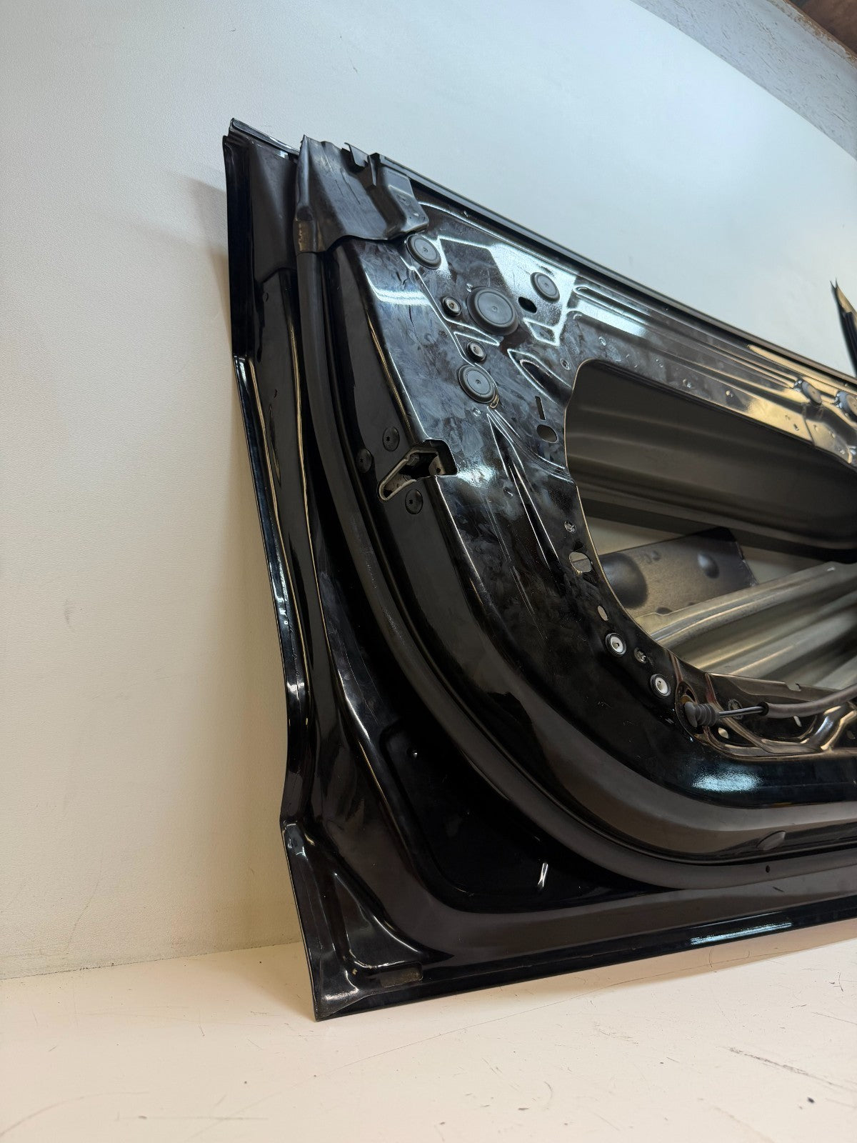 2017-2023 Tesla Model 3 Front Left Driver Side Door Shell Panel Black OEM