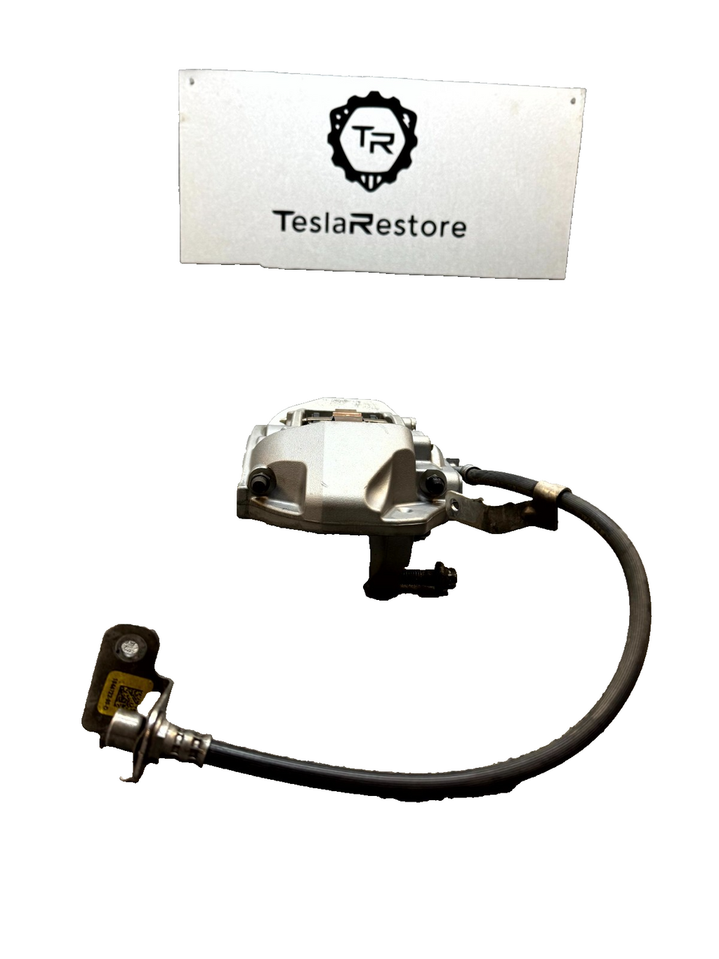 2017-2023 TESLA MODEL 3 FRONT RIGHT SIDE BRAKE CALLIPER W/HOSE OEM, 1044622-00-E