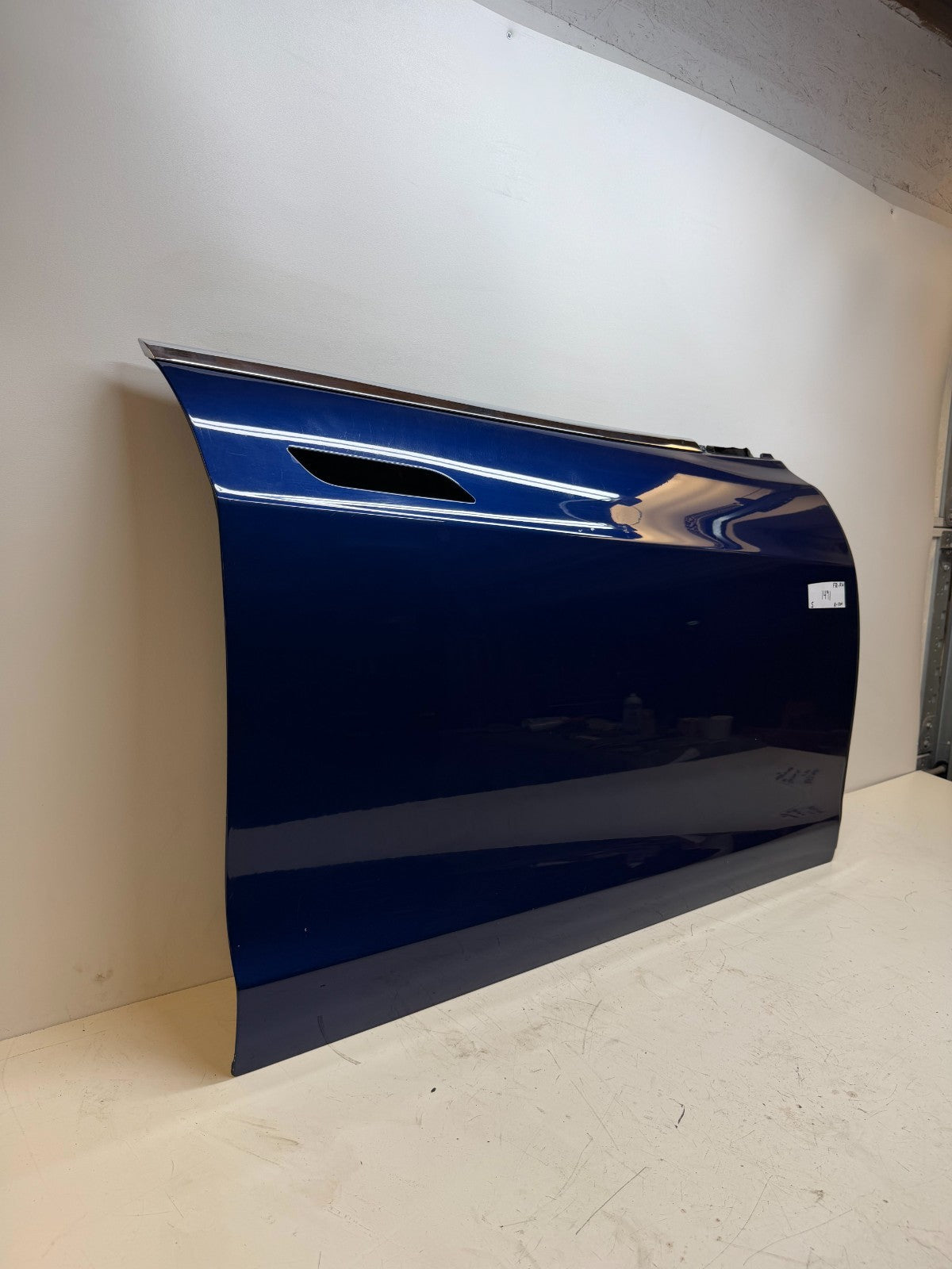 2012-2020 TESLA MODEL S FRONT RIGHT PASSENGER SIDE DOOR SHELL PANEL