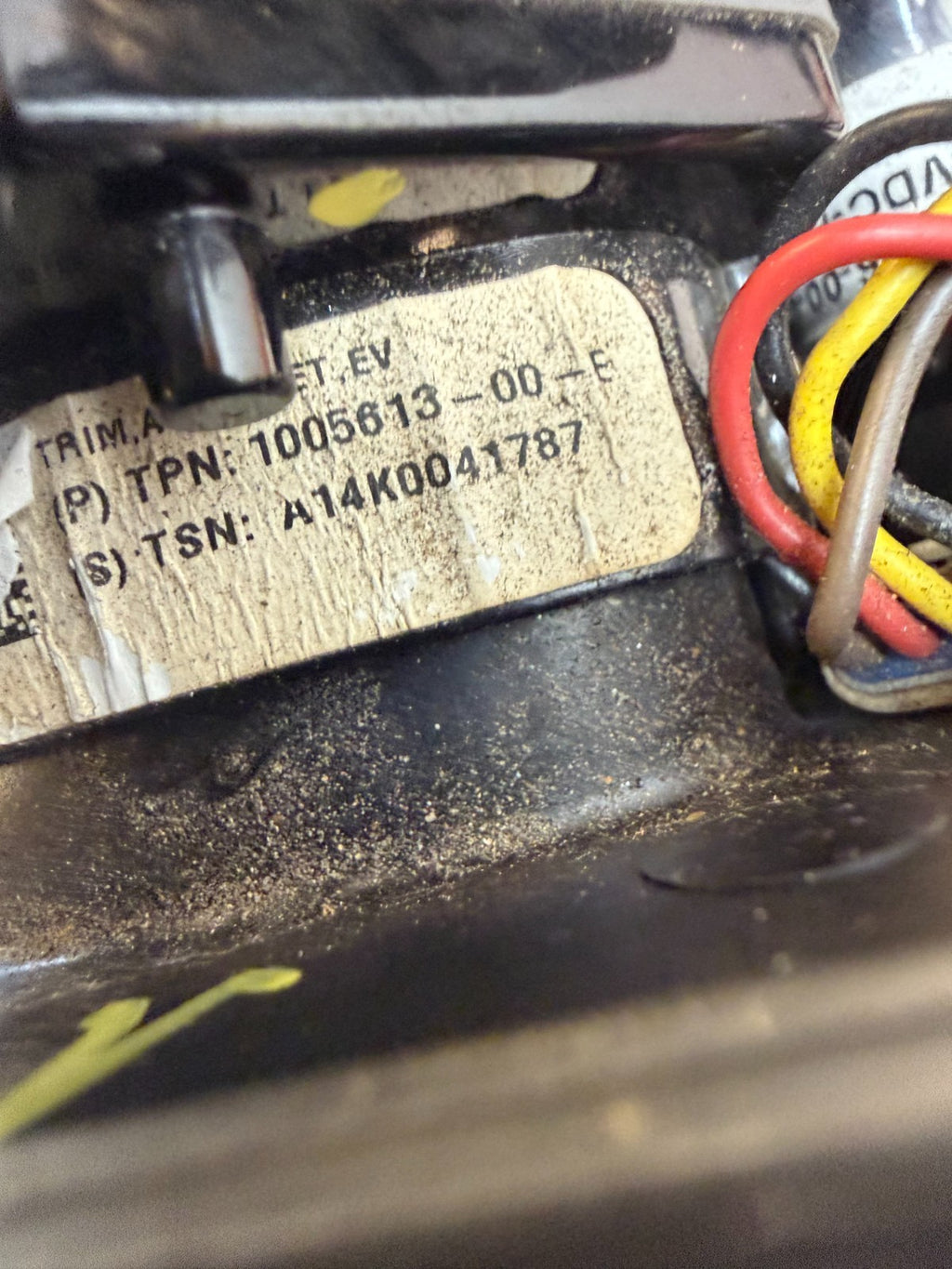 2012-2016 Tesla Model S MS Charging Port W/ Wire Wiring Harness 1005612-00-K