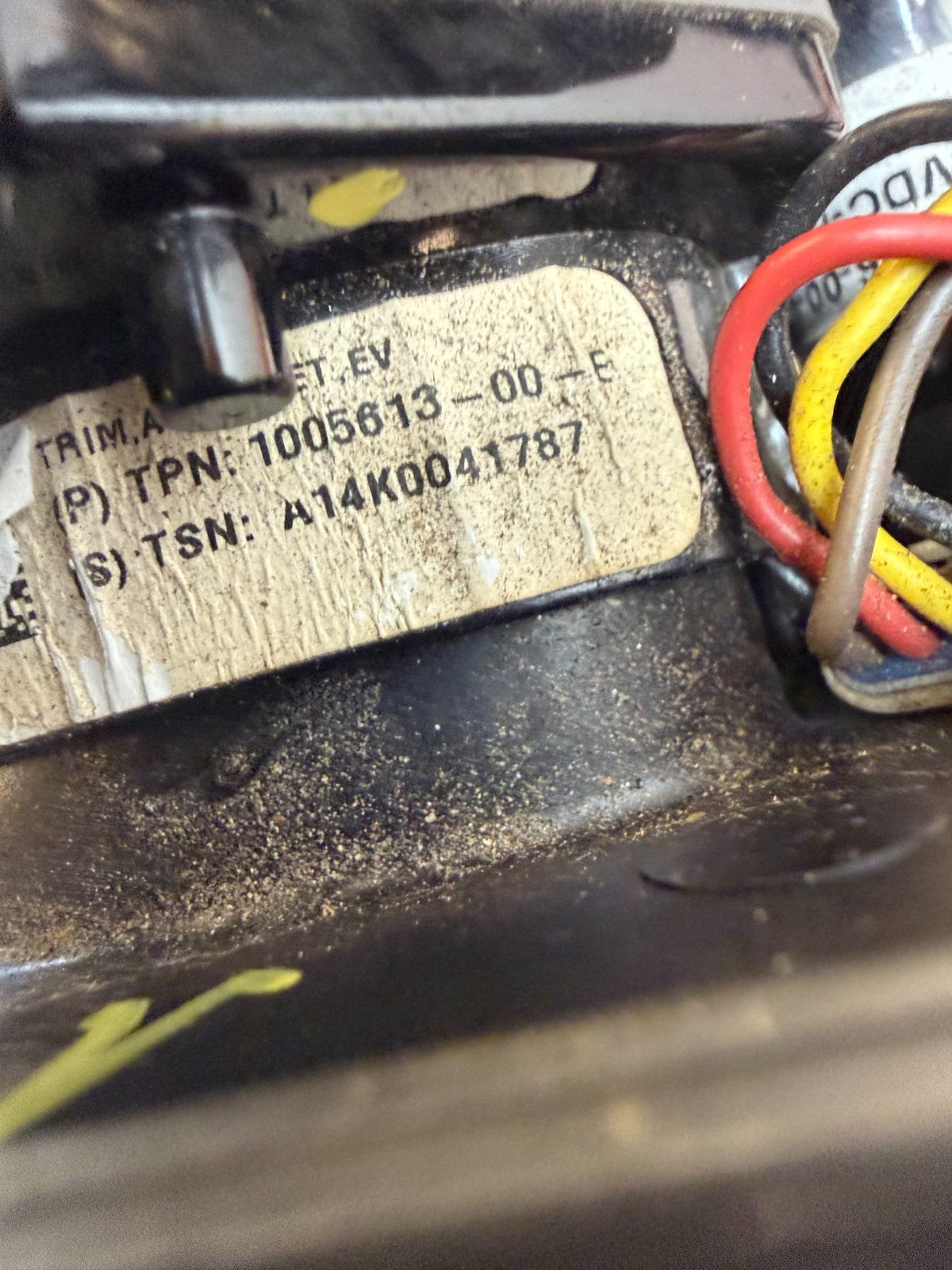 2012-2016 Tesla Model S MS Charging Port W/ Wire Wiring Harness 1005612-00-K