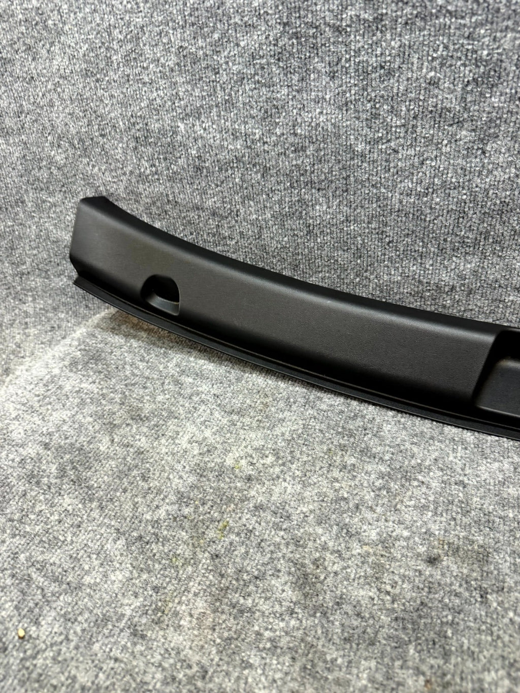 2017-2024 TESLA MODEL 3 Y TRUNK LATCH LOCK SILL SCUFF PLATE TRIM OEM, 149463100C