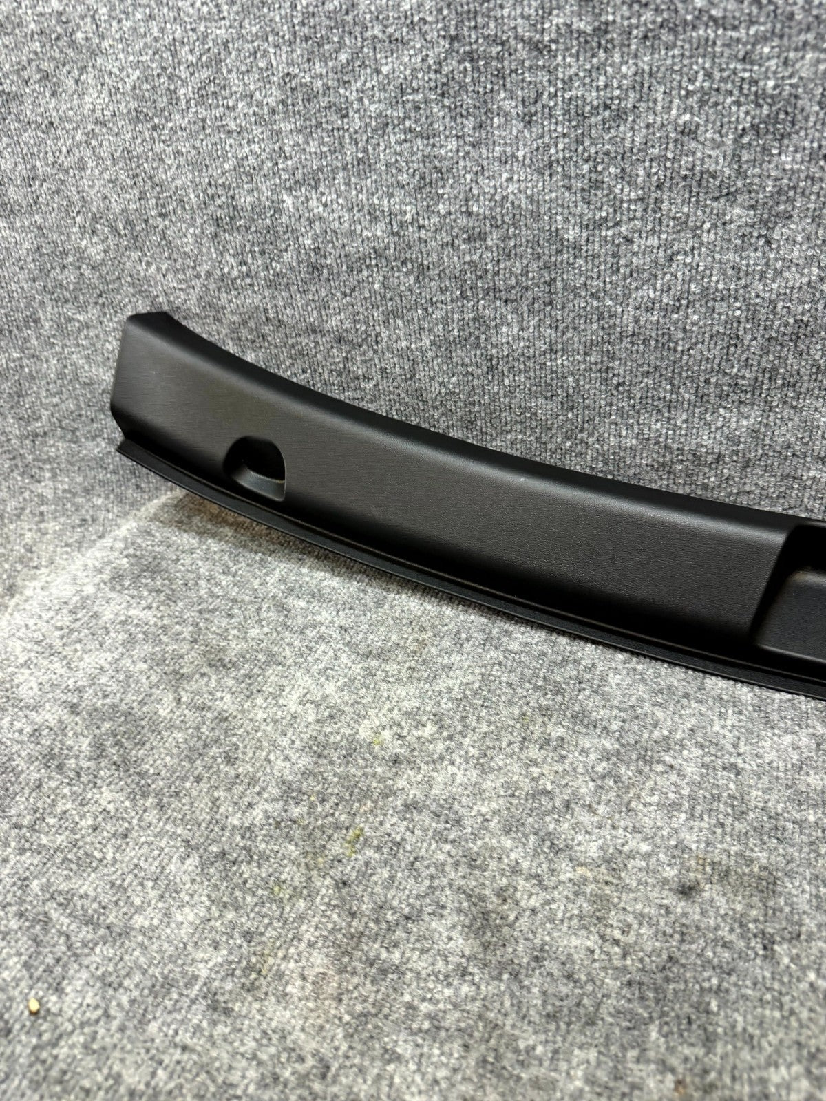 2017-2024 TESLA MODEL 3 Y TRUNK LATCH LOCK SILL SCUFF PLATE TRIM OEM, 149463100C