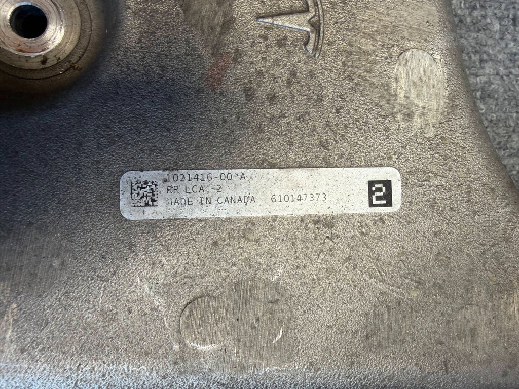 2012 - 2020 TESLA MODEL S REAR LEFT OR RIGHT SIDE LOWER CONTROL ARM OEM