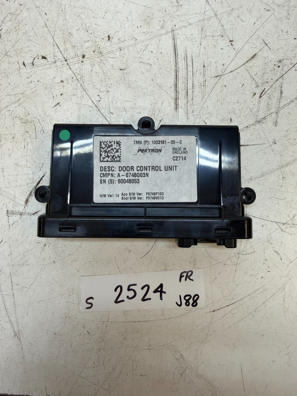 2012-2020 Tesla Model S Front Right Door Control Module OEM 1003101-00-C