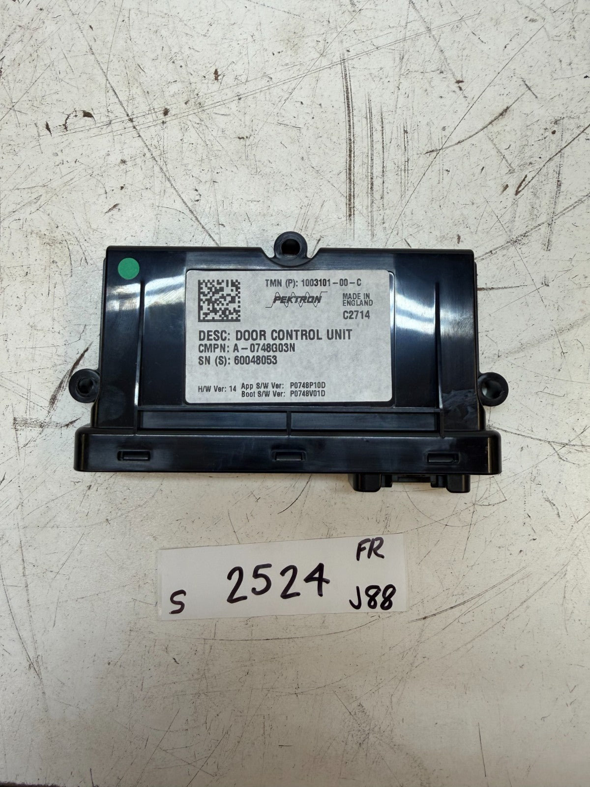 2012-2020 Tesla Model S Front Right Door Control Module OEM 1003101-00-C