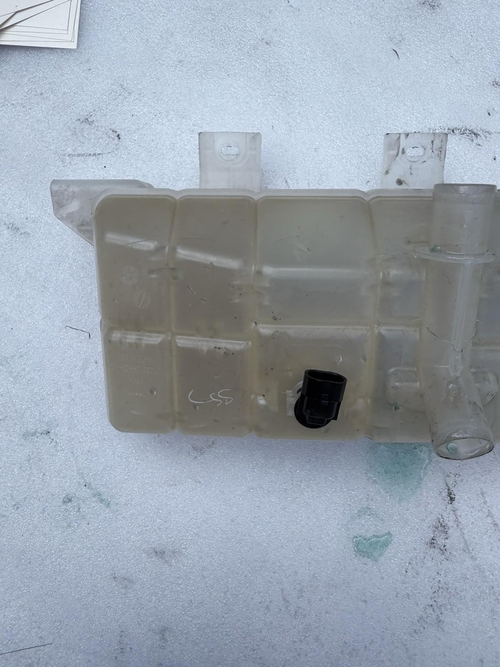 ♦️12-20 TESLA MODEL X COOLANT EXPANSION RESERVOIR TANK BOTTLE OEM, 1036124-00-D