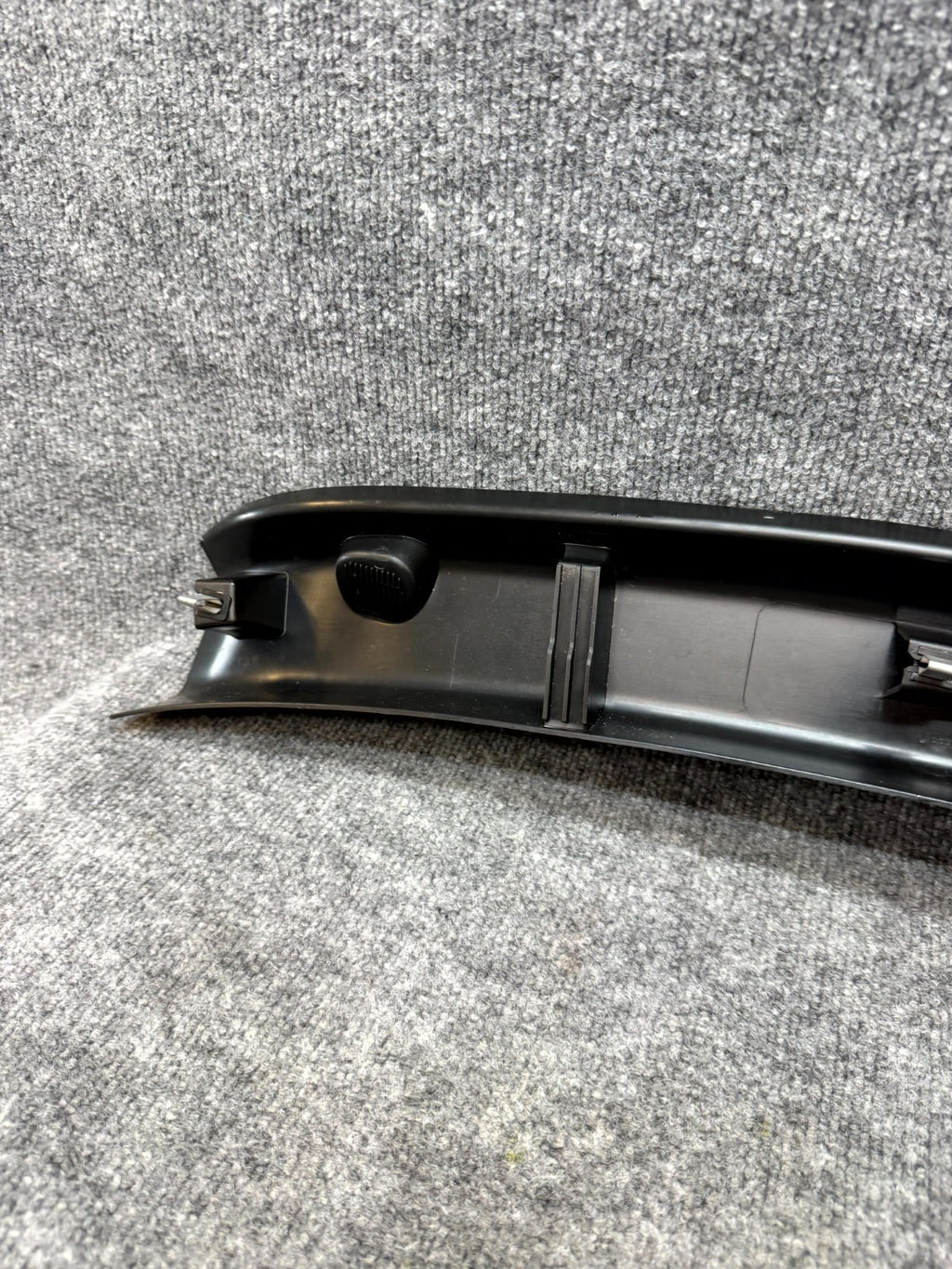 2017-2024 TESLA MODEL 3 Y TRUNK LATCH LOCK SILL SCUFF PLATE TRIM OEM, 149463100C