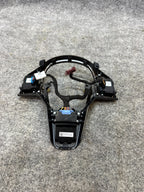 17-24 TESLA MODEL 3 Y STEERING WHEEL BEZEL TRIM W/ CONTROL SWITCH OEM 110155600C